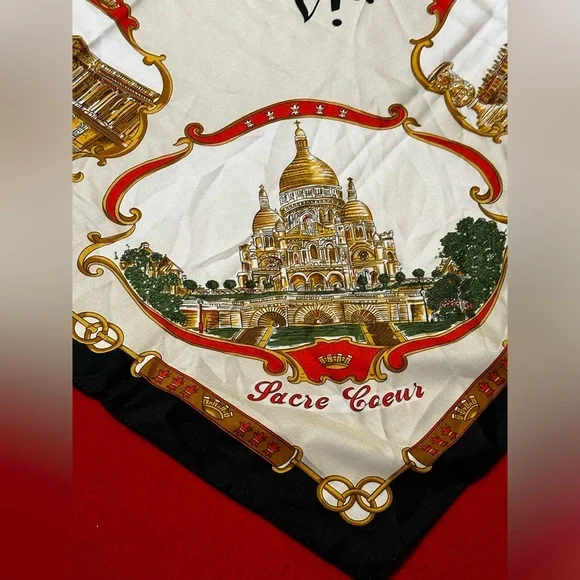 Souvenir de Paris Vintage Women Scarf